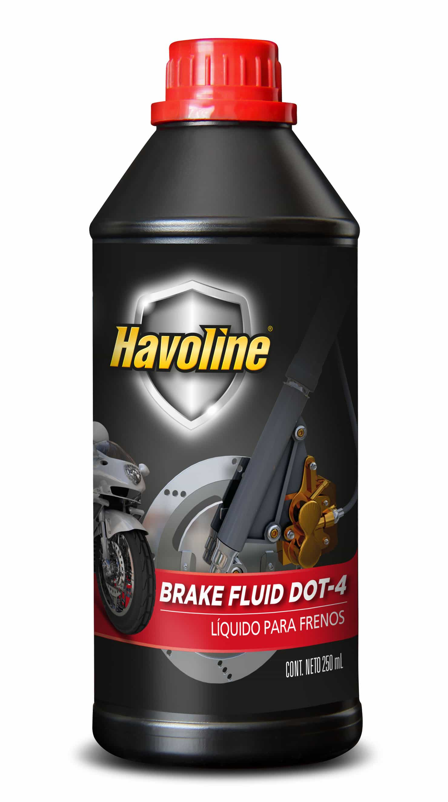 Havoline ® Motorcycle BRAKE FLUID DOT -4 - Surtiaceites Espinosa & Cia